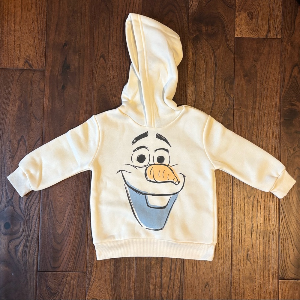 Disney Frozen Olaf Hoodie NEW